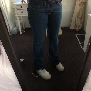 Vintage Big Star 30R Low Rise Flare Jeans